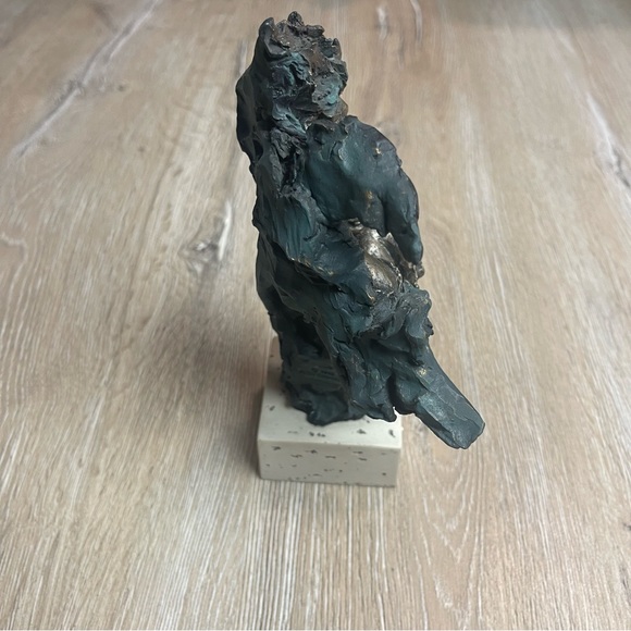 Vintage Liberty Bronze Collection Avery Creations Mother and Child on Stone Base - Picture 5 of 10